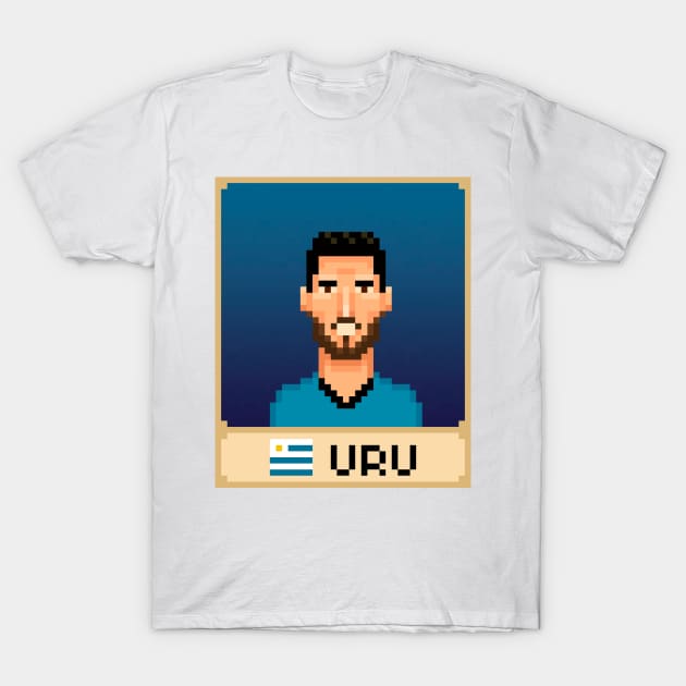 Luis Suárez T-Shirt by PixelFaces